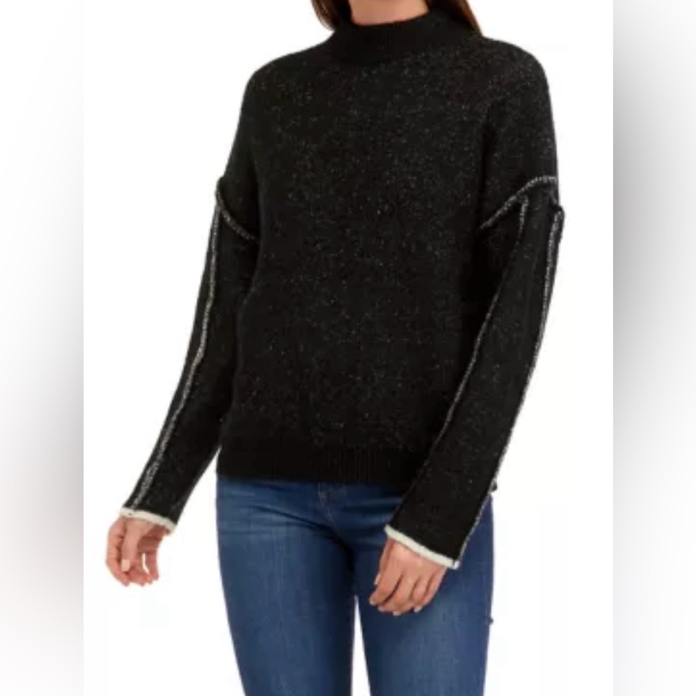 Wonderly black sweater size medium